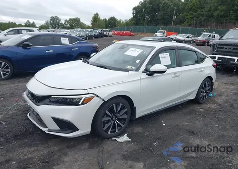 2023 Honda Civic Ex-L /Ex-L W/O Bsi from USA, damaged, VIN 19XFL1H73PE008619